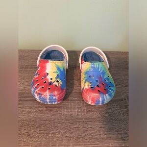 Toddler Girls Crocs with Fur